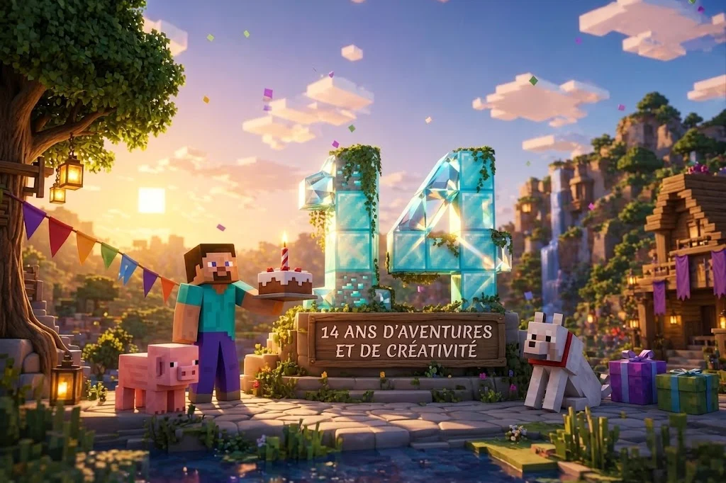 14 Ans d'Aventure : Location-Minecraft.com fait peau neuve !