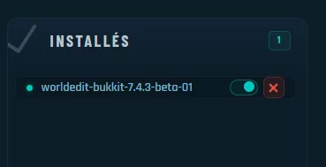 Installation du plugin