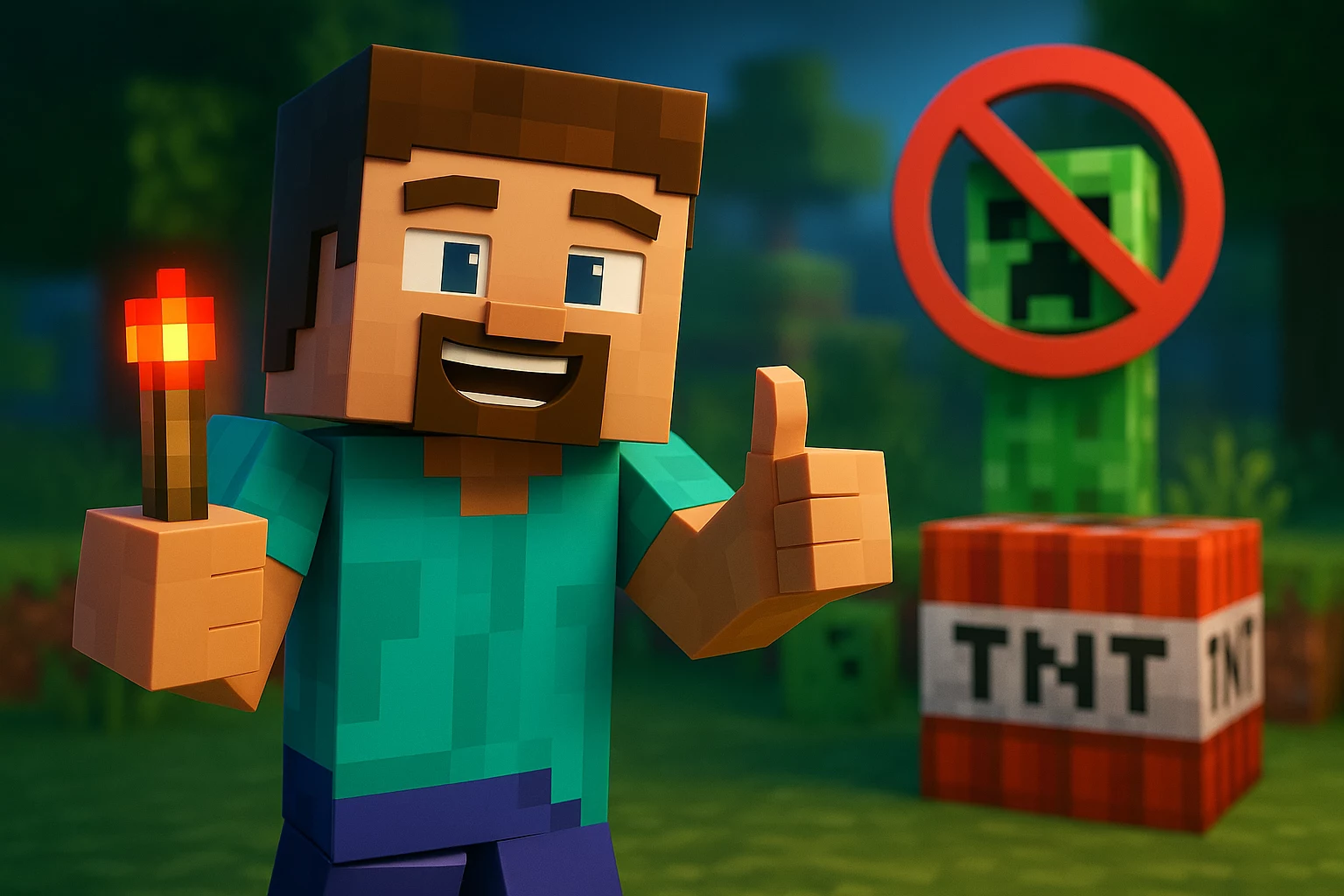 Comment désactiver les explosions de TNT et les Creepers