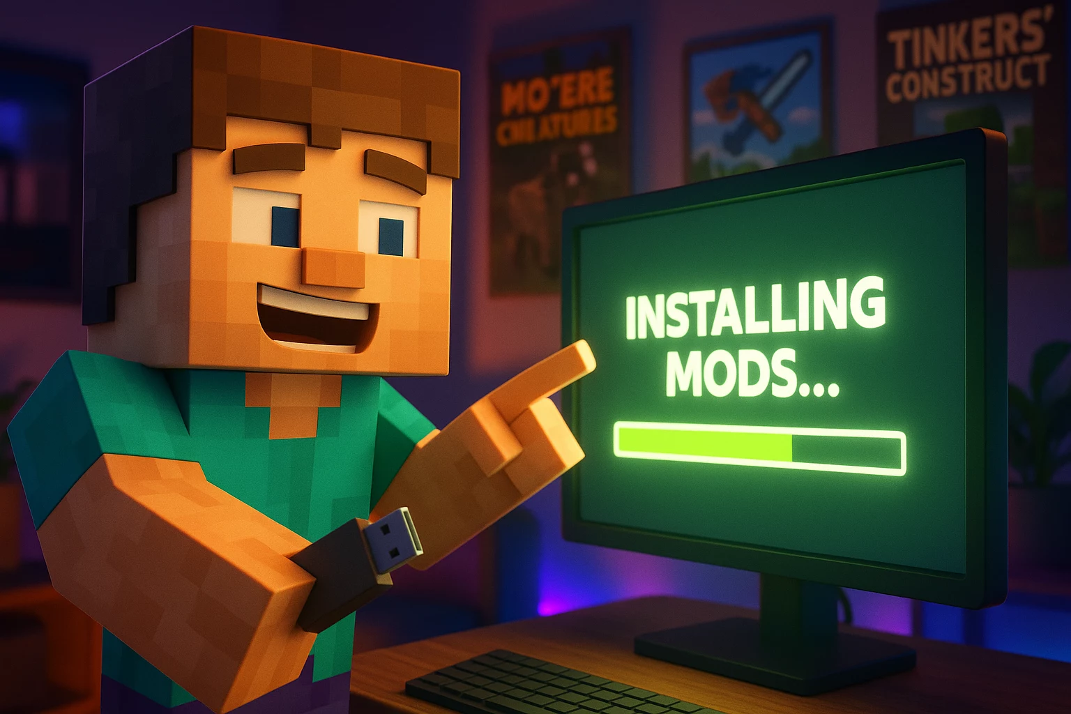 Comment installer des mods avec le client forge